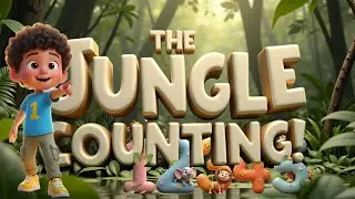Learn Numbers 1&ndash;10 | Jungle Animals Counting Song for Kids & Toddlers 🦒