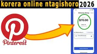 Uko Wakorera Amafaranga Ukoresheje Pinterest muri 2026 💰-Ntagishoro