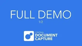 Continia Document Capture - Full Demo - 1/2