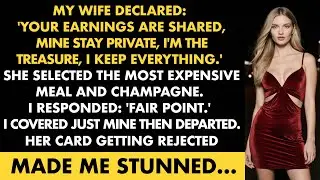 My Wife Declared: 'Your Earnings Are Shared, Mine Stay Private&mdash;I'm The Treasure, I Keep Everything&hellip;