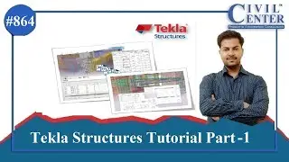 Tekla Structures Tutorial || Tekla Structures Basic Training || Part-1