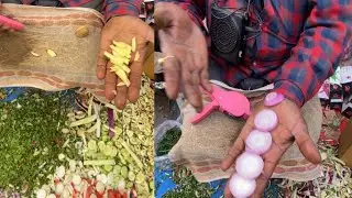 Amazing Vegetable Cutting Machine Only Rs.60 // कोई भी सब्जी सलाद सेकंडों में काटे सिर्फ 60 में