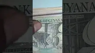 My GUYANA 🇬🇾  Paper Money collection.