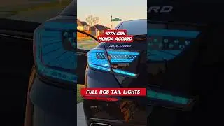 Hirev Sports 2018-22 Honda Accord Full RGB Tail Lights