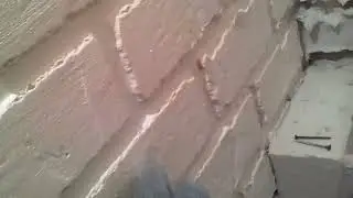 BRICKWORK MADE OF GYPSUM PLASTER FROM THE BEGINNING TO THE END