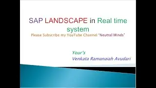 Система SAP Landscape в реальном времени. Создание, копирование и выпуск транспортных документов....