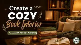 Как создать БЕСПЛАТНЫЙ интерьер книги в CANVA для Amazon KDP Paperback [Часть 5]