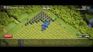 MAX Golems Vs MAX Tesla || golem vs hidden tesla in clash of clans.