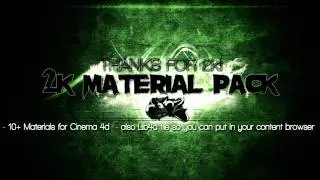 2k Material Pack!