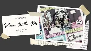Plan With Me featuring Paper Candy Art, Kristannesplanner and PlannerPixieCo