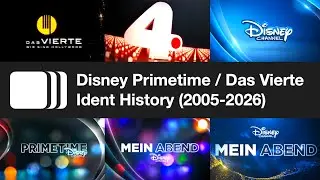 Disney Channel Primetime / Das Vierte Ident History (2005-2026)