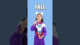 Big-Small, Fast-Slow 💖 Opposite Words | Fun Learning for Kids | Adi Connection #shorts