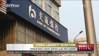 Central bank injects 440bln yuan into market