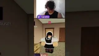 На кухню Роблокс: Убеди сумашедшую горничную отпустить тебя #роблокс #стример #твичлучшее #нарезки