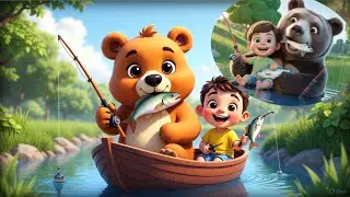 Happy Bear & Baby Playing in the Forest | 3D Animation | Family Friendly Video