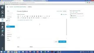 Dashboard and Syllabus