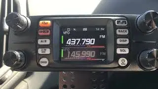 Listening to ISS with the 2m/220/440 Tri-Band Compactenna