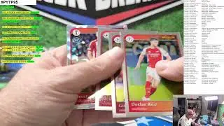2024-25 Topps UEFA Chrome MERLIN Club Competitions MER25 Soccer 12 Hobby Box PYTP Case Break #PYTP95