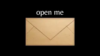 Open me. This will find you when you need it.