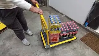 Stanley PC527 Foldable Trolley Steel Platform Truck-150KG - Unboxing
