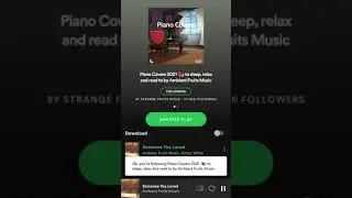 Ambient Fruits Music - Piano Covers for Sleeping #Shorts