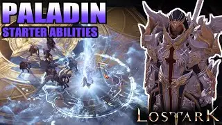 𝗣𝗔𝗟𝗔𝗗𝗜𝗡 starting abilities - 𝗦𝗨𝗣𝗣𝗢𝗥𝗧 class - Lost Ark Beta - New Korean MMO