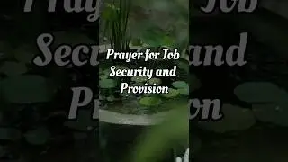 Job Security #prayer #religion #job #support #christian #channel #motivation #faith #peace #hope