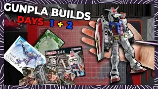 How Much Gunpla Can We Build in Two Days??