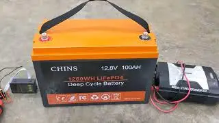 CHINS 12V 100ah LiFePO4 battery - RV battery system