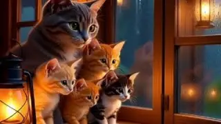 Baby Cats Dar Gaye | Mother Cat Ki Pyari Kahani