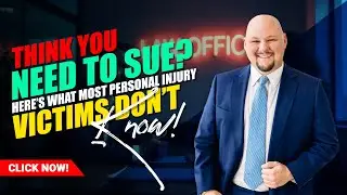 Do I Have to Sue After an Accident? | Personal Injury Lawyer Explains | Carter Injury Law