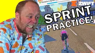 Learning to sprint! | T2.5 Segment Challenge - Zwift Glasgow Champions Sprint