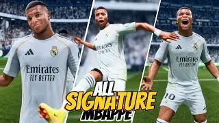 FC26 All Mbappe signature celebrations