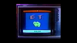 Vintage 1982 E.T. Atari 2600 Video Game Commercial 🕹️