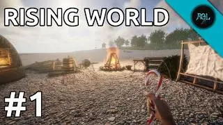 Rising World - Building A Homestead [EP-1] - Open World Survival Gameplay - v0.9+ NEW VERSION