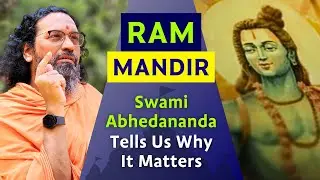 STRIKING REVELATION of #Ayodhya Ram Temple by Swami Abhedananda | Don't Stay in the Dark! #rammandir
