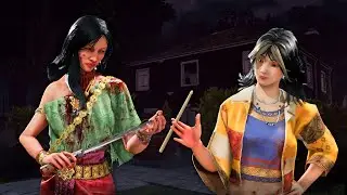 DBD Vee vs The Krasue SURVIVOR gameplay  (No Commentary) [2k]  - Dead by Daylight