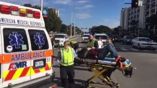 Motorcycle hit on US 90 in Biloxi