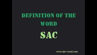 Definition of the word 