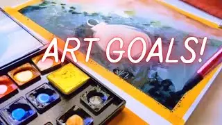 ART GOALS!! 2023 Top 5 Goals and Checking In On My 2022 Goals!