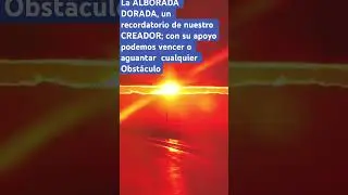 SUNRISE, a reminder of our Creator; we can overcome or endure any obstacle #sunrise #amanecer