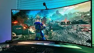 Эта игра просто БЕЗУМИЕ! Space Marine 2 на LG UltraWide OLED 2024 года | Геймплей RTX HDR, часть 2