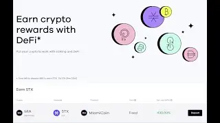 Miami Coin 430% APY Okcoin Review