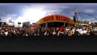 Elton John Popup Concert on Sunset Strip in 360 video