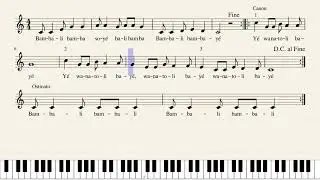 bambali (chant de piroguiers - S&eacute;n&eacute;gal)