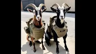 Goat Immigration and Customs Enforcement! GICE GICE Baby!