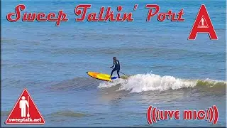 Sweepin' and Talkin' on the SUP in PORT ARANSAS (LIVE MIC SUP SURFING) | Sweep Talk 215