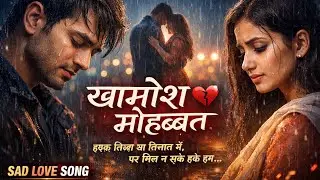 Khamosh Mohabbat | Sad Love Song 2026 | Heart Touching Hindi Sad Song | Breakup Song