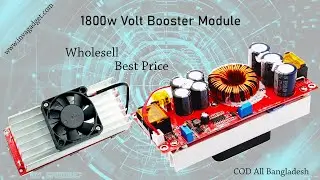 1800w Volt Booster Converter. Best DC Volt Boost ConverterGadget And Circuit Review Video