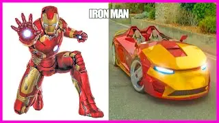 Siêu Anh Hùng Phiên Bản XE HƠI | SUPERHEROES AS CAR
